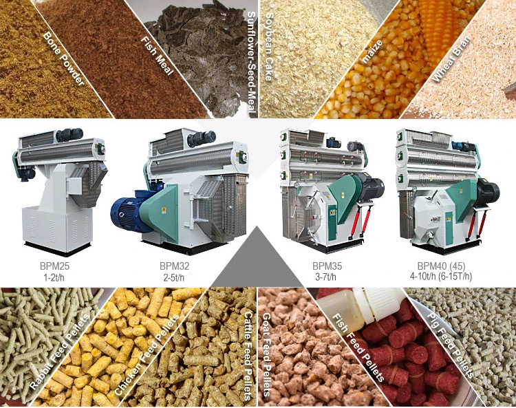 High Quality Farm Use Mustard Cake Chicken Pellet Feed Mill for Kenya