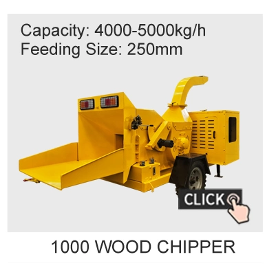 Hot Sale Drum Tree Branch Chipper 10 Inch Wood Chipper for Sale