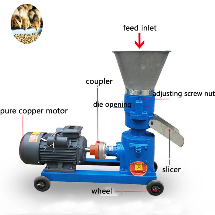 Poultry Feed Pellet Making Machine Fish Feed Pellet Making Machine Animal Feed Pellet Mill