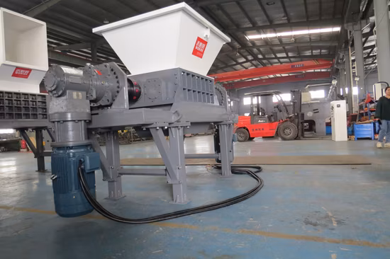 (WT800) cippatrice, trituratore a doppio albero, trituratore per corpi in plastica, trituratore per rottami