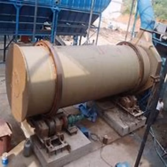 Essiccatori rotanti industriali per l'estrazione mineraria per calcare, argilla, sabbia, scorie d'acqua, fanghi di carbone, fango, ceneri volanti, polvere di gesso, roccia, asciugatrice a tamburo per coke di petrolio